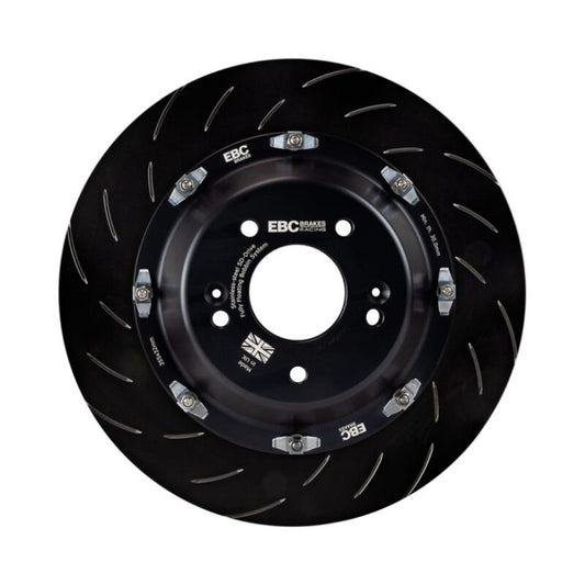 EBC Racing 13-19 Volkswagen GTI (MK7) Front BBK Replacement Discs Complete Assembly (Pair)