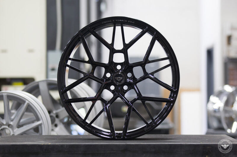 Vossen x Urban Forged - 23x10 - ET35 - 5x120 - 72.6  - GB - GLOSS BLACK - DEFENDER FRONT