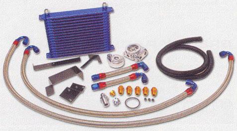 GReddy 83-87 Toyota AE86 4A-GE 13-Row Oil Cooler Kit with Shroud