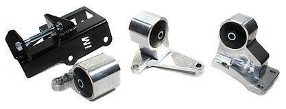 Innovative 92-95 Civic H-Series Black Aluminum Mounts 85A Bushings