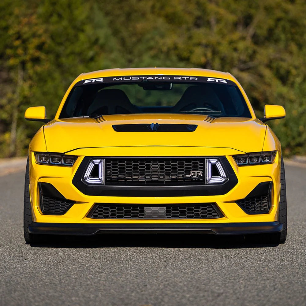 RTR UPPER GRILLE W/ LED AIR INTAKES (24+ MUSTANG)