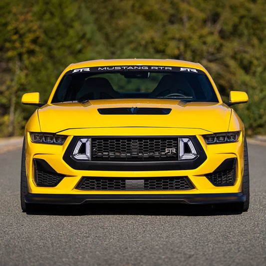 RTR UPPER GRILLE W/ LED AIR INTAKES (24+ MUSTANG)