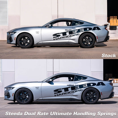 Steeda Mustang Dual Rate Ultimate Handling Lowering Springs (2015-2024)